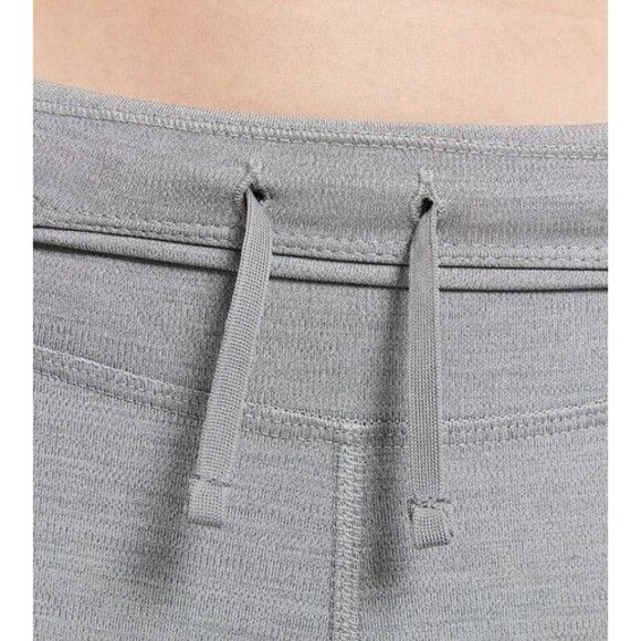 NWT NIKE FAST WOMEN DRI-FIT RUNNING CROPPD TIGHTS GRAY SIZE MEDIUM - Picture 3 of 4